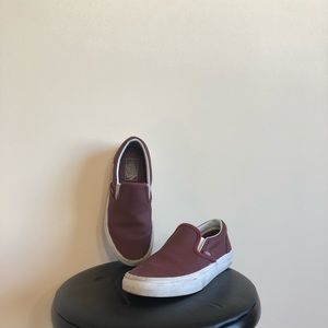 Vans Perf Leather Classic Slip On